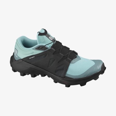 Salomon WILDCROSS W Laufschuhe Damen Türkis/Schwarz [7EKH-Z]